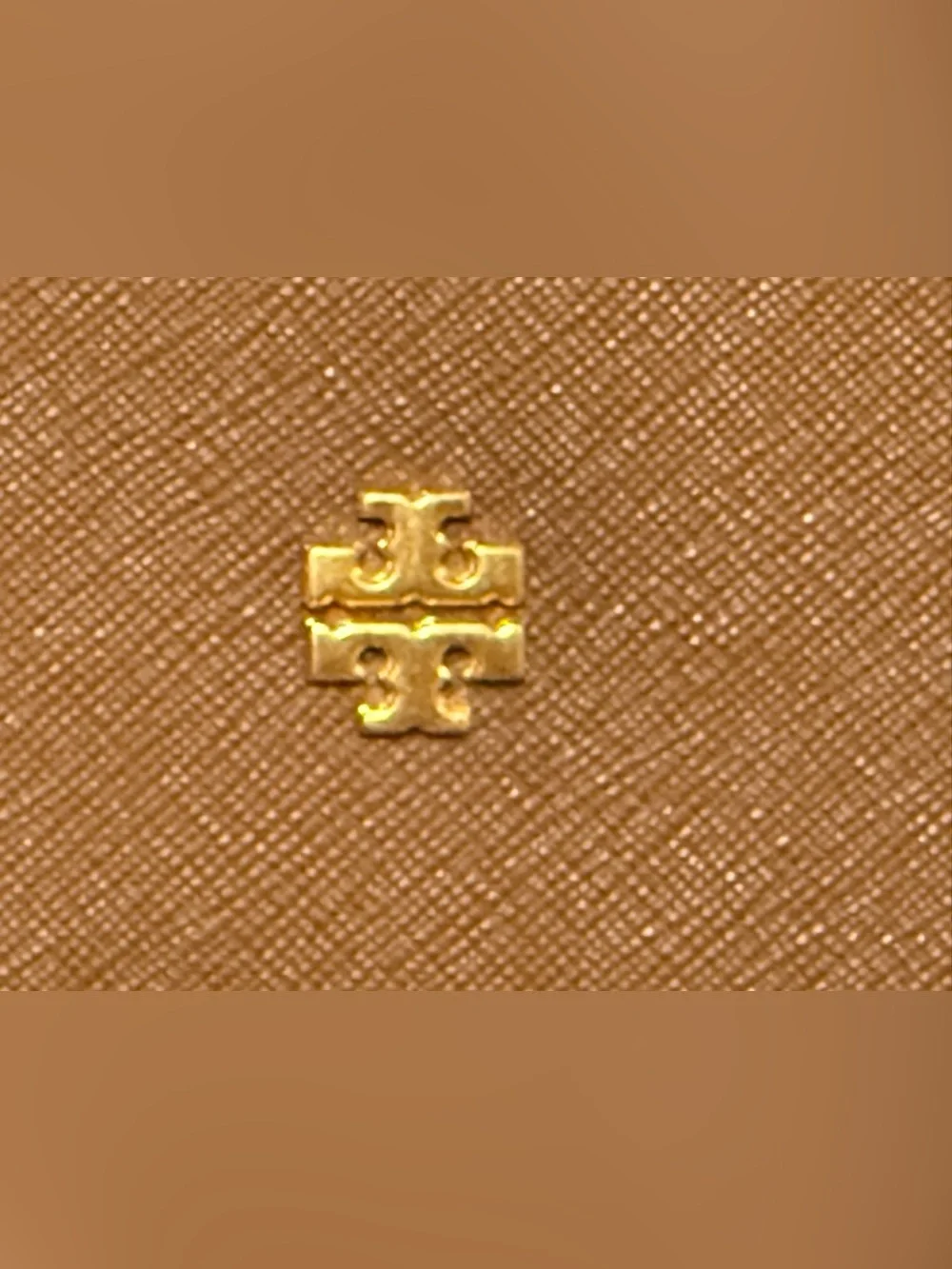 Tory Burch Emerson Small  “Moose” Saffiano Calfskin Leather Tote